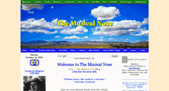 Desktop Screenshot of musicalnose.com